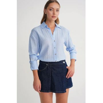 Camasa dama  albastru deschis - Albastru