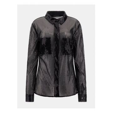 Camasa dama  Sintetic - Negru - Negru