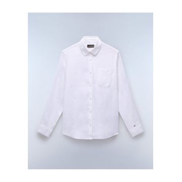 Camasa din in cu buzunar Ete -