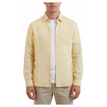 Camasa din in cu maneci lungi - L-XL