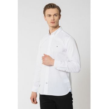Camasa Oxford regular fit - Alb optic