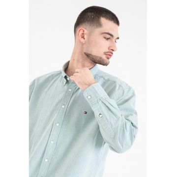 Camasa Oxford regular fit Heritage - Verde pal