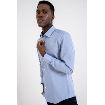 Camasa slim fit de bumbac Jenno