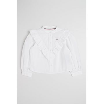 Tricou regular fit de bumbac - Alb optic