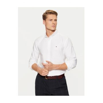 Camasa barbati -  alb - bumbac -