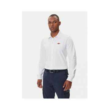 Camasa barbati  alb - bumbac -