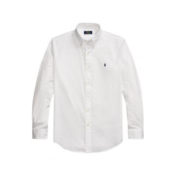 Camasa barbati  alb - bumbac -