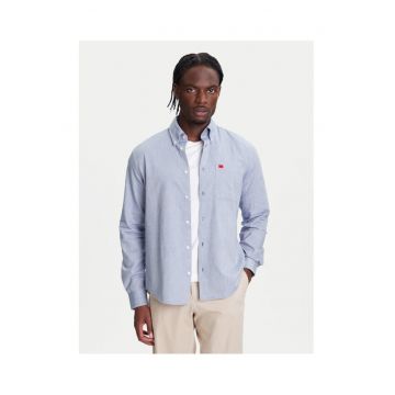 Camasa barbati  albastru - bumbac