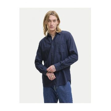 Camasa barbati -  bleumarin - bumbac