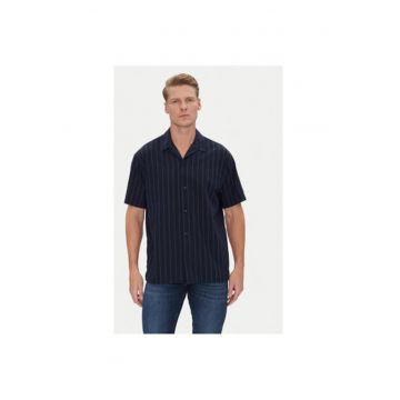 Camasa barbati Jack Jones - 12271099 - Bumbac/Poliester - Bleumarin - Bleumarin