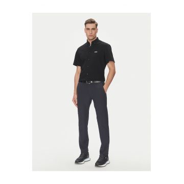 Camasa barbati  negru - bumbac