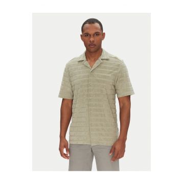 Camasa barbati  verde - bumbac