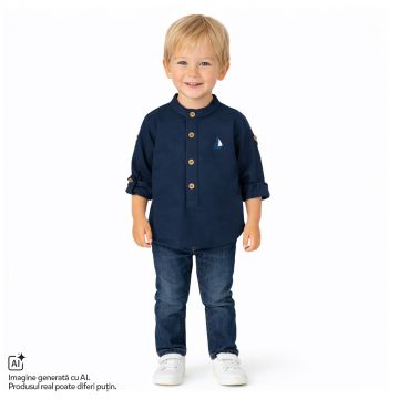 Camasa copii Chicco tunica, Albastru, 01879-70MFCO