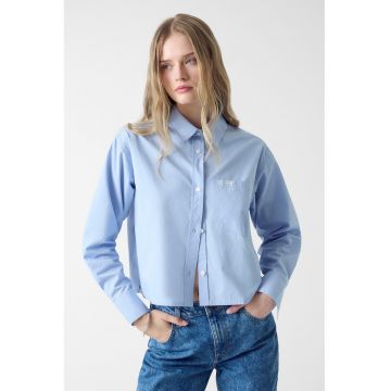 Camasa crop relaxed fit