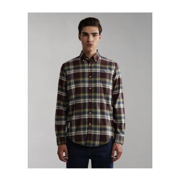 Camasa cu carouri si maneca lunga -