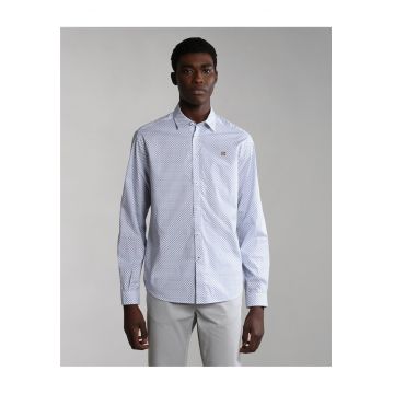 Camasa cu imprimeu geometric Courma -