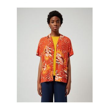 Camasa cu imprimeu tropical Gaeb