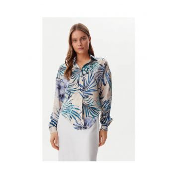 Camasa cu imprimeu tropical