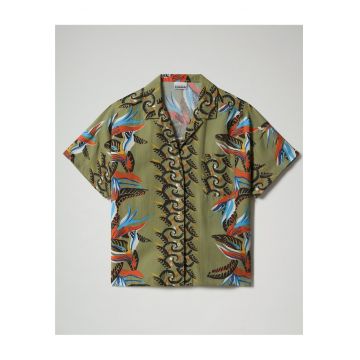 Camasa cu maneca scurta si imprimeu Gelor