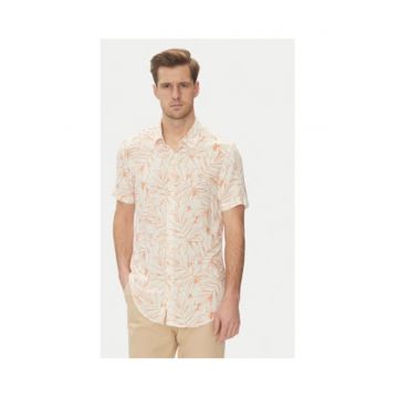 Camasa cu maneca scurta si imprimeu tropical