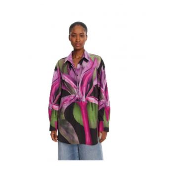 Camasa dama -  bumbac/lyocell - multicolor -