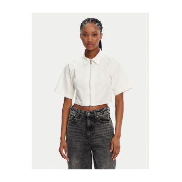 Camasa dama scurta - alb