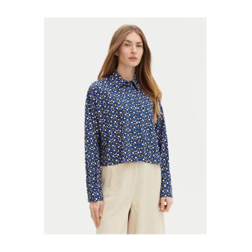 Camasa de dama  albastru inchis