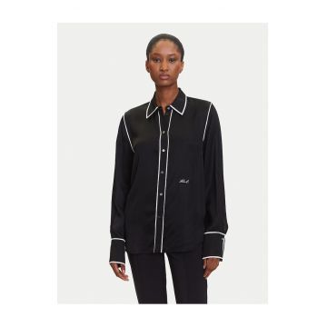 Camasa de dama  negru -