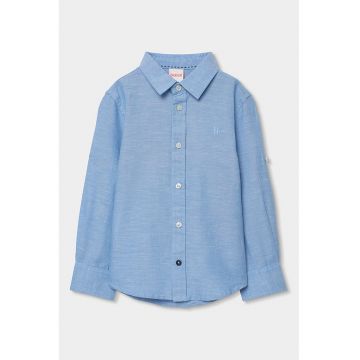 Camasa din amestec de in - Albastru pastel