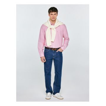 Camasa din bumbac cu model in dungi Cosiser