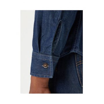 Camasa din denim Barbati - Levi S  - Albastru inchis - 100% bumbac -