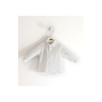 Camasa eleganta cu pentru bebe baiat -  4.4100 - Alb