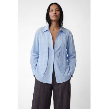 Camasa lejera cu dungi - Albastru