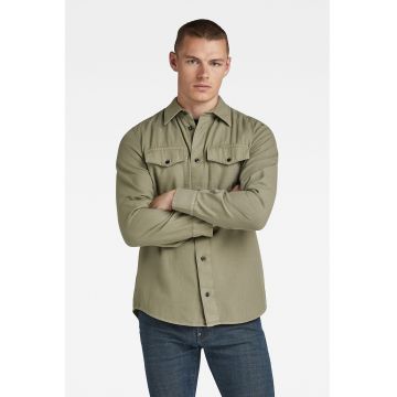 Camasa slim fit Marine - Verde sparanghel
