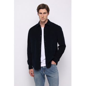 Camasa uni de bumbac - Negru