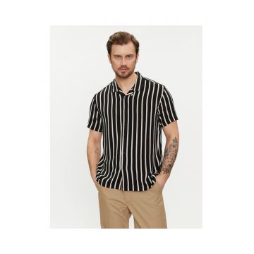 Camasa barbati -  303976200 - Poliester - Negru - Negru