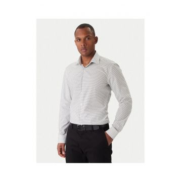 Camasa barbati  alba - material bumbac