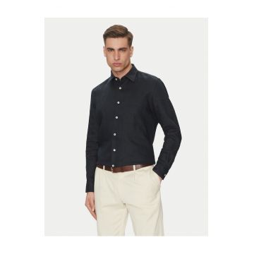 Camasa barbati  bleumarin