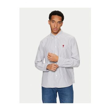 Camasa barbati  gri - fabrica de calitate -