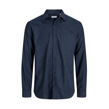 Camasa Barbati - Jack Jones - 50% bumbac - 50% bumbac organicdwqf - Bleumarin