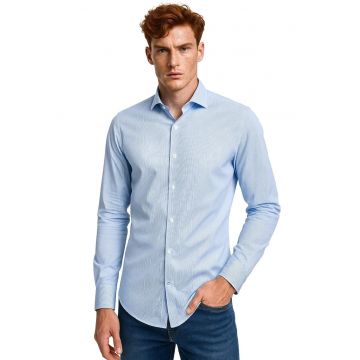 Camasa barbati  MW0MW36866 S INTL Albastru