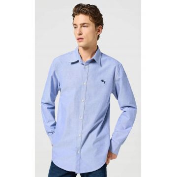 Camasa barbati -  Oxford - regular fit - albastru - bumbac -