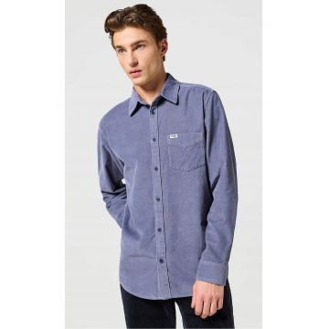 Camasa barbati -  regular fit - gri - bumbac - maneca scurta