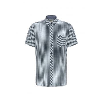Camasa cu maneci scurte Collin - Alb/Albastru inchis