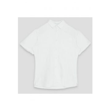 Camasa cu maneci scurte si guler clasic -