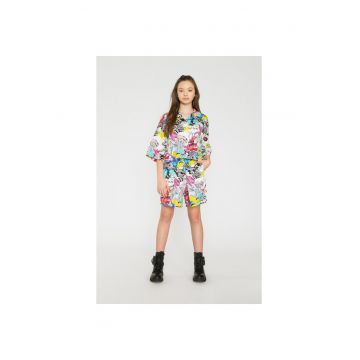 Camasa cu model cu maneca scurta GRAFFITI -