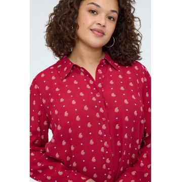 Camasa cu model - Rosu