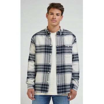 Camasa  cu nituri - croiala lejera - bumbac model in carouri - Multicolor