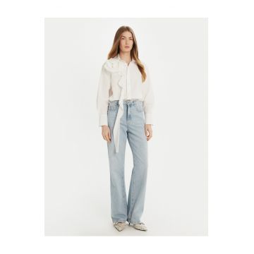 Camasa dama  alba cu model