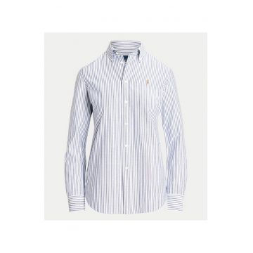 Camasa dama  albastru - cu dungi